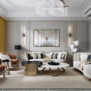 春日序曲新中式風格效果圖